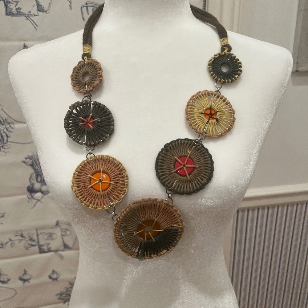 Funky costume necklace